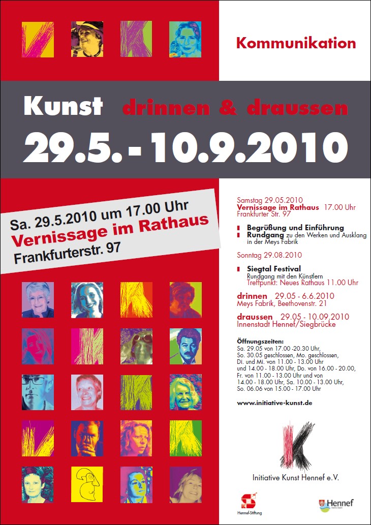Plakat Themenausstellung 2010